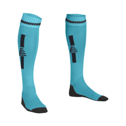 Optima Football Socks Fluo Sky/Black